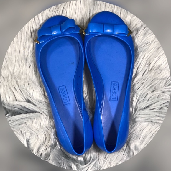 j crew jelly flats